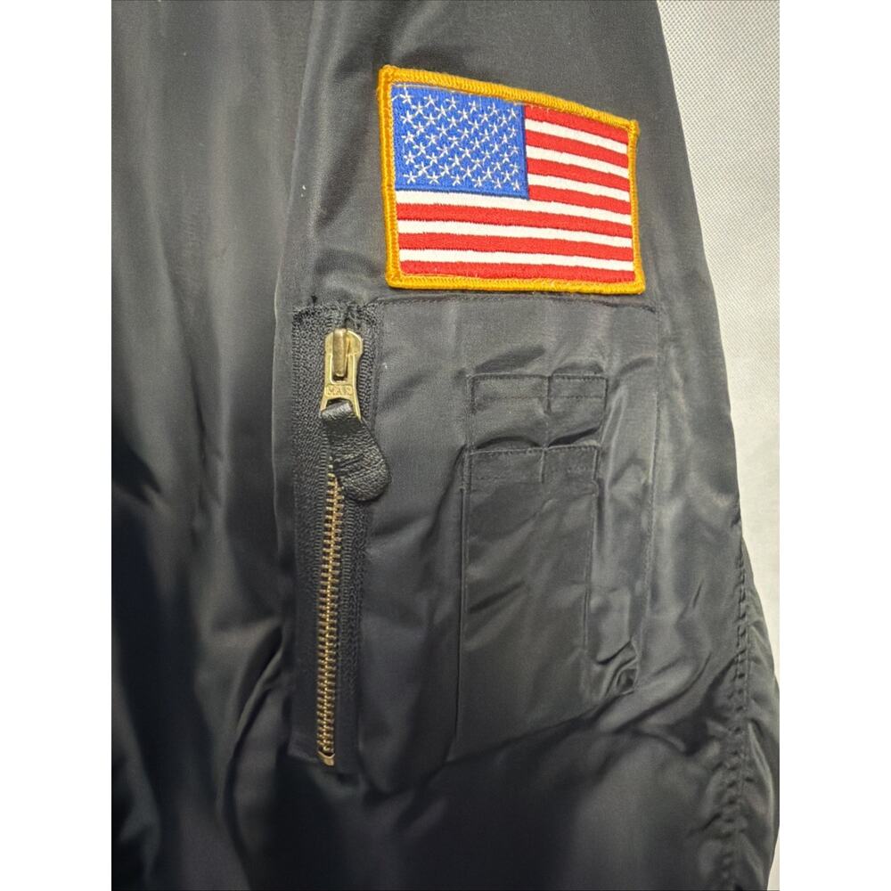 Mens MLLION Guy Marine Corps Zipper Front Jacket Size 2XL - Picture 5 of 12